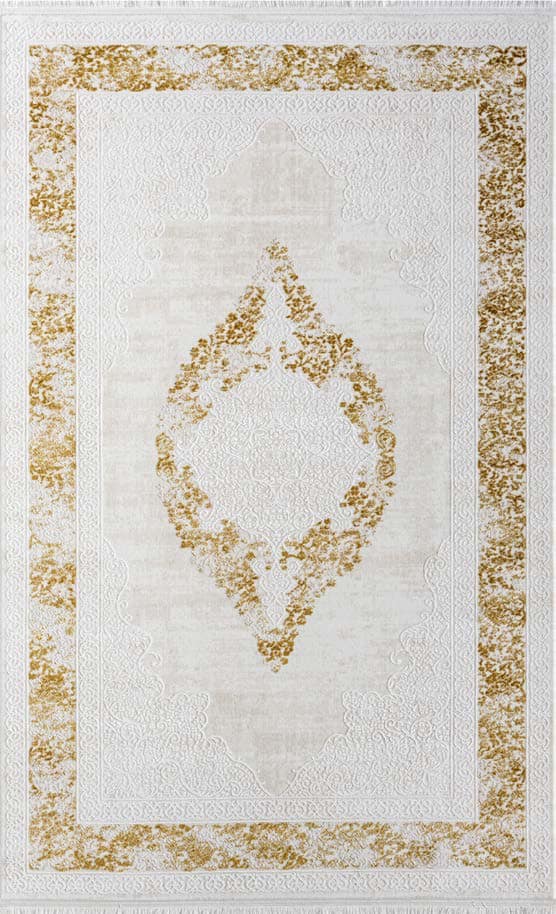 Vizon Global Halı Gökçe 4049 GOLD halısının gerçek katalog görseli